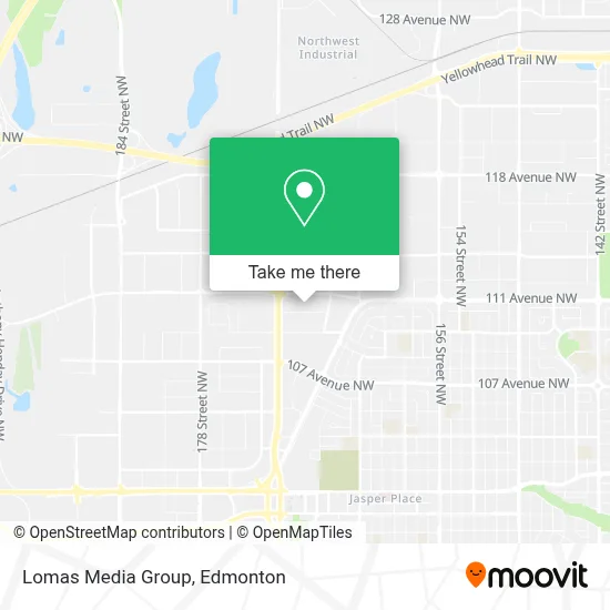 Lomas Media Group map