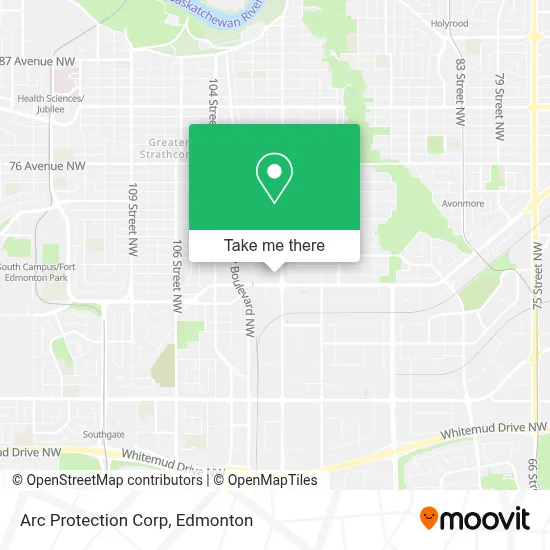 Arc Protection Corp map