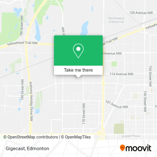 Gigecast map