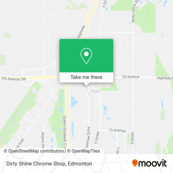 Dirty Shine Chrome Shop map