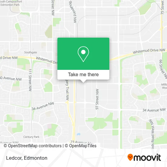 Ledcor map