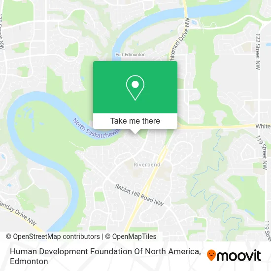 Human Development Foundation Of North America map