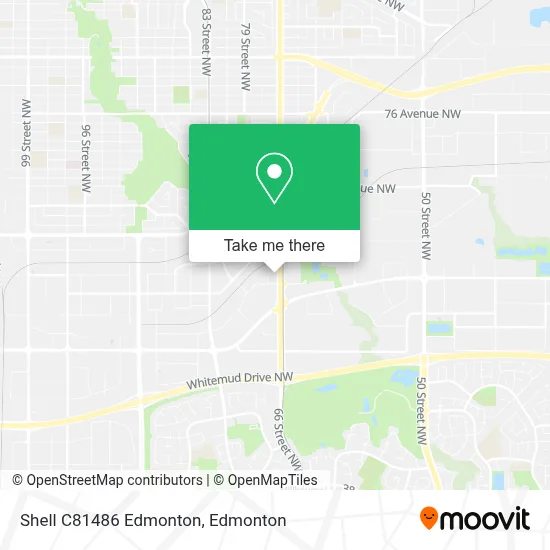 Shell C81486 Edmonton map