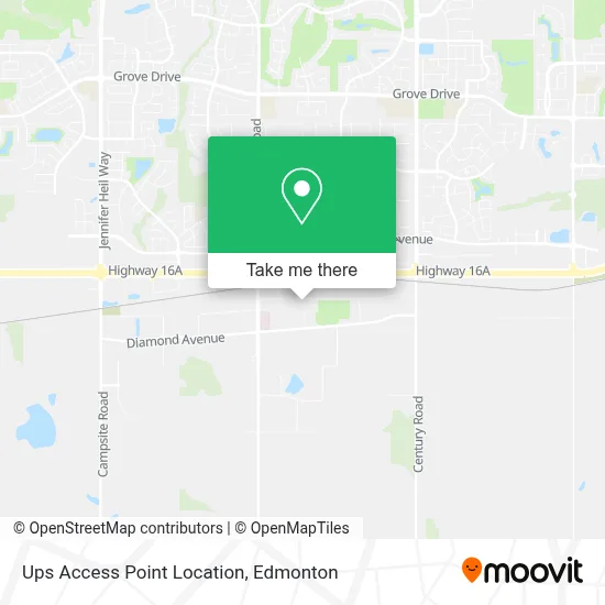 Ups Access Point Location plan