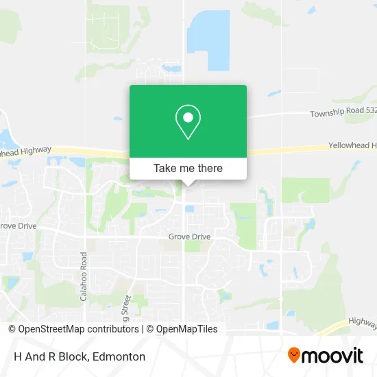 H And R Block map