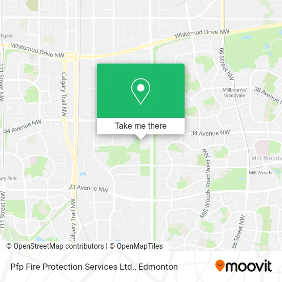 Pfp Fire Protection Services Ltd. map