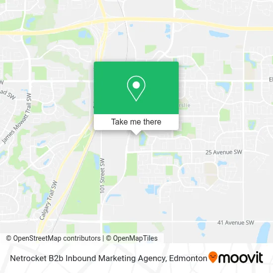 Netrocket B2b Inbound Marketing Agency map