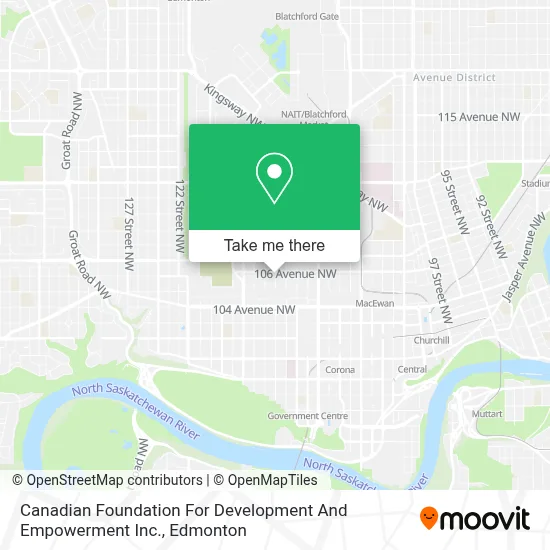 Canadian Foundation For Development And Empowerment Inc. map