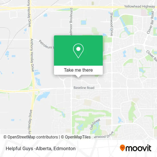 Helpful Guys -Alberta map