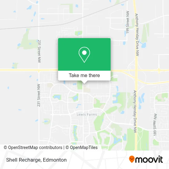 Shell Recharge map