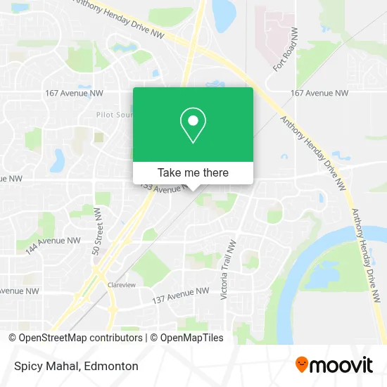 Spicy Mahal map