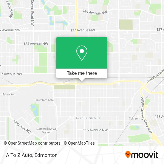 A To Z Auto map