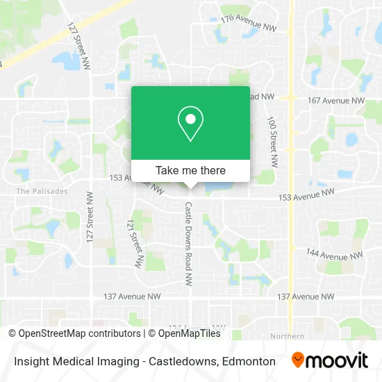 Insight Medical Imaging - Castledowns map