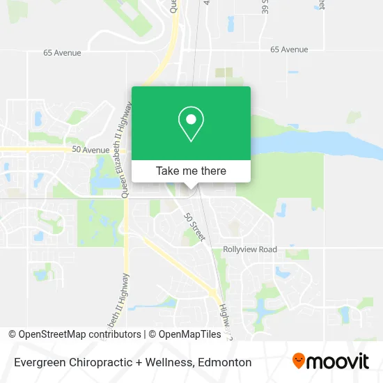 Evergreen Chiropractic + Wellness map