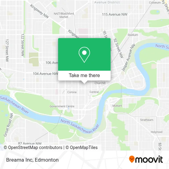 Breama Inc map