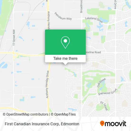 First Canadian Insurance Corp map