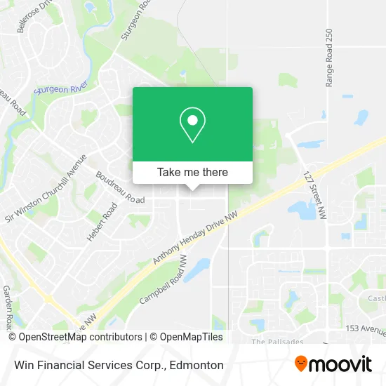 Win Financial Services Corp. map
