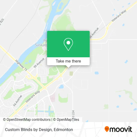 Custom Blinds by Design map