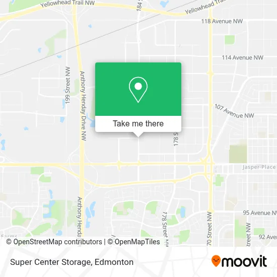 Super Center Storage map