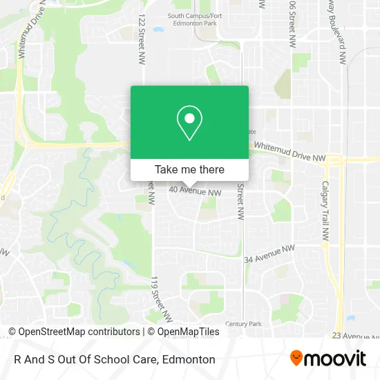 R And S Out Of School Care map