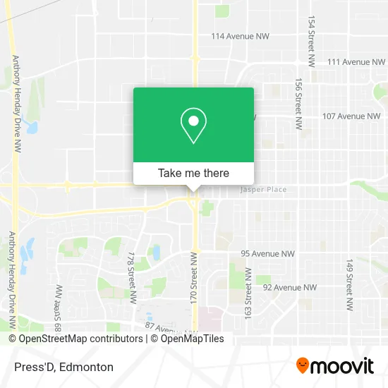 Press'D map
