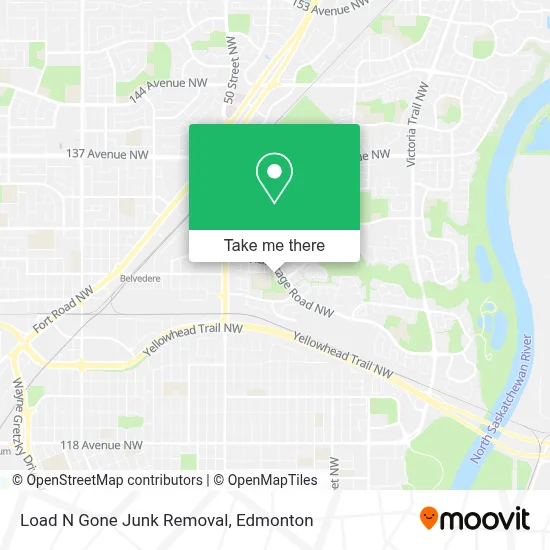 Load N Gone Junk Removal map