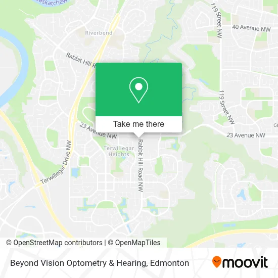 Beyond Vision Optometry & Hearing map