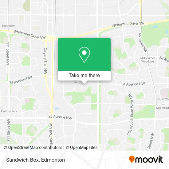 Sandwich Box map