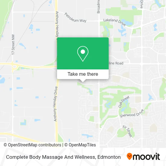 Complete Body Massage And Wellness map