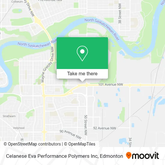 Celanese Eva Performance Polymers Inc map