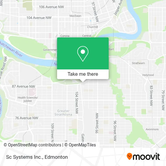 Sc Systems Inc. map