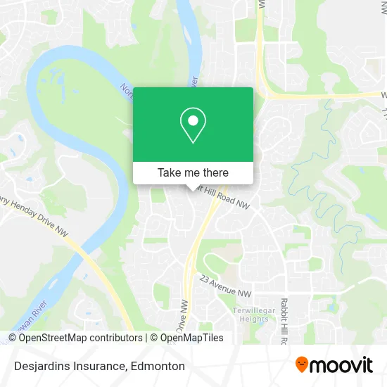 Desjardins Insurance map