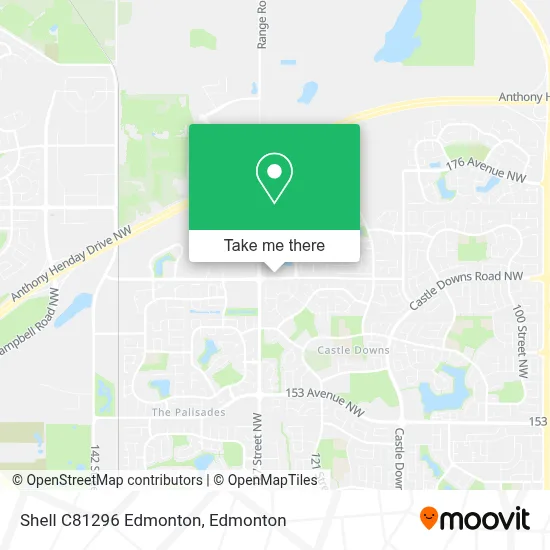 Shell C81296 Edmonton map