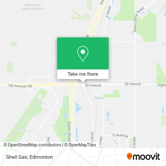 Shell Gas map