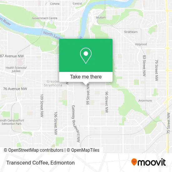 Transcend Coffee map