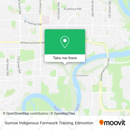 Sunrise Indigenous Formwork Training map