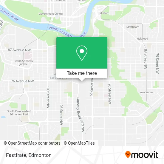 Fastfrate map