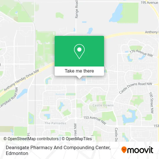 Deansgate Pharmacy And Compounding Center map