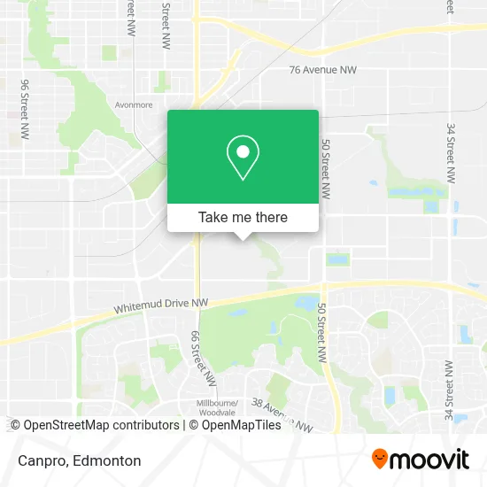 Canpro map