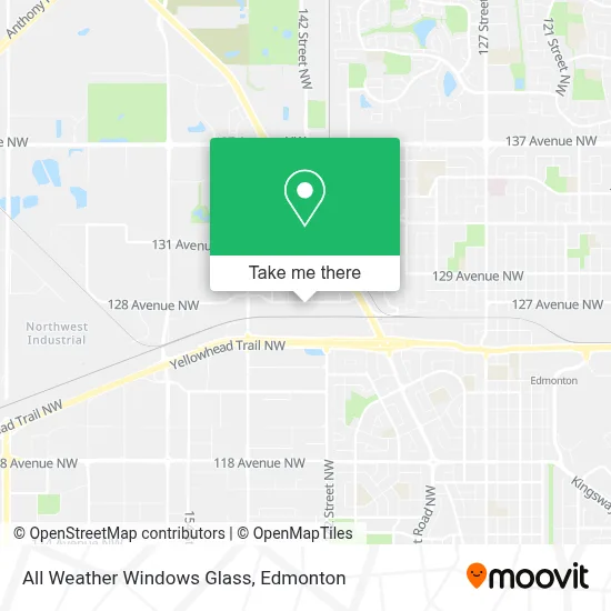 All Weather Windows Glass map