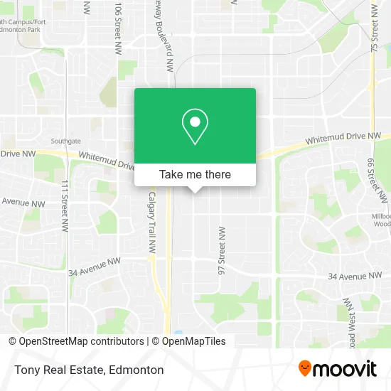 Tony Real Estate map