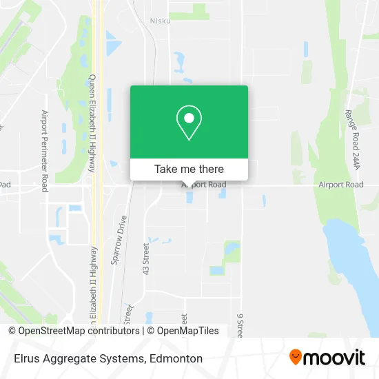 Elrus Aggregate Systems map
