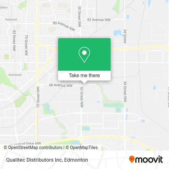 Qualitec Distributors Inc map