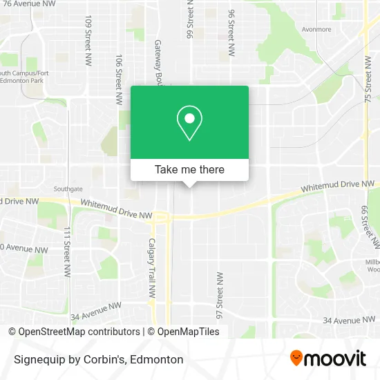 Signequip by Corbin's map