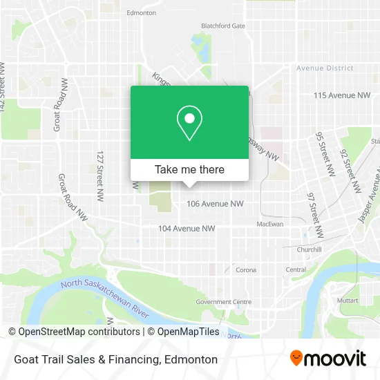 Goat Trail Sales & Financing map