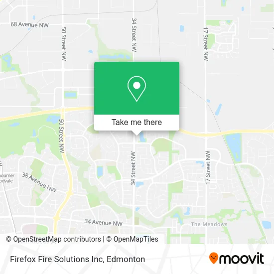 Firefox Fire Solutions Inc map