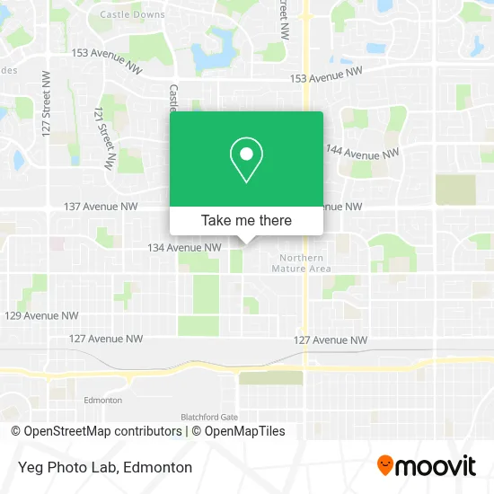 Yeg Photo Lab map