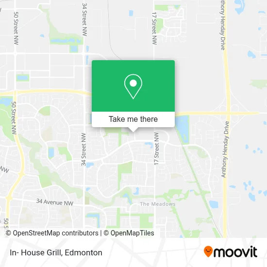 In- House Grill map