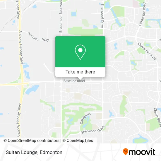 Sultan Lounge map