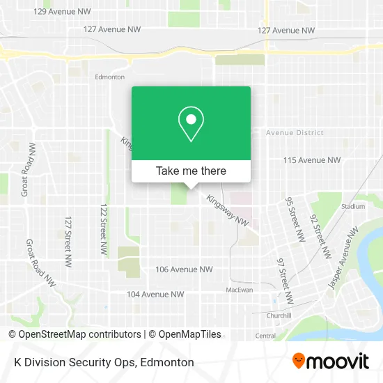 K Division Security Ops map